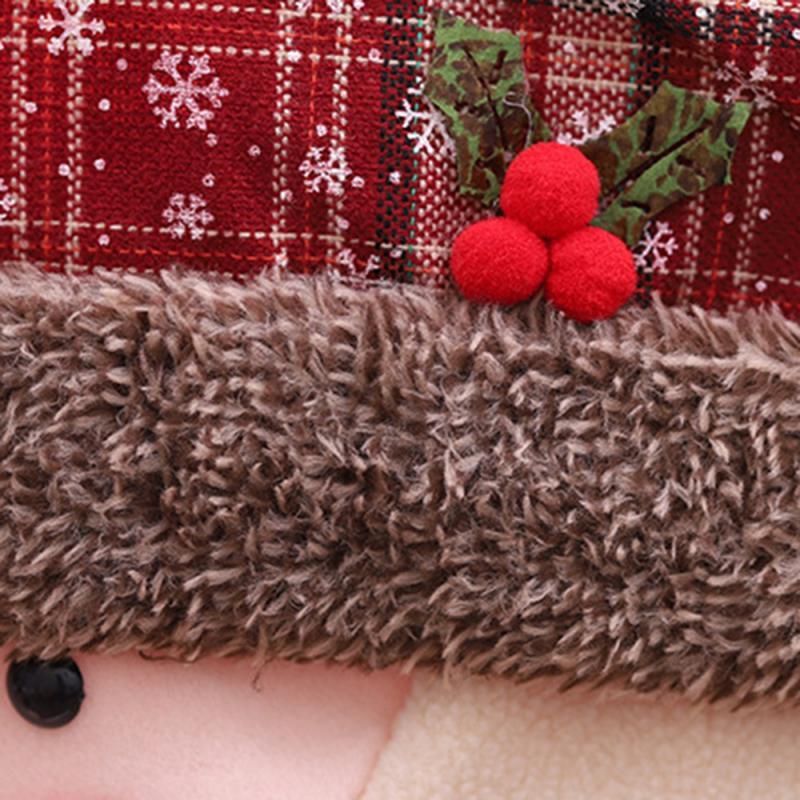 Stylish Chair Covers Christmas Santa Claus Chair Back Cover Christmas Dining Dinner Table Decoration New Year Party Supplies Dining Table Decoration for Home New Year Party