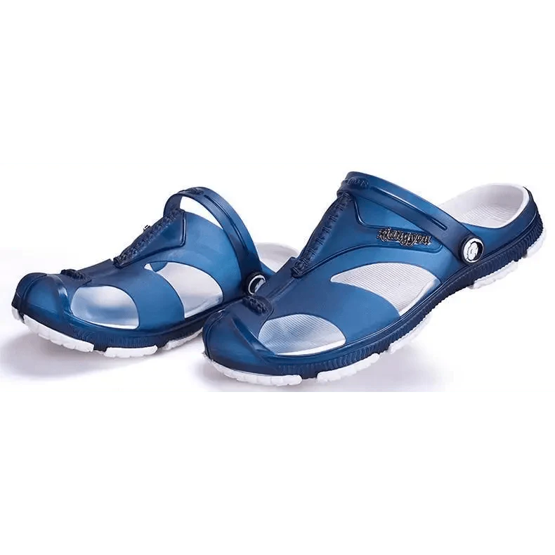 Stylish Closed Toe Sandals Unique Strap Outdoor Fisherman Sandals Retro Beach Summer Breathable Casual Sandals For Men