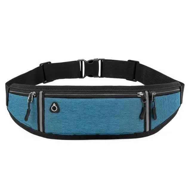 Stylish Design Unisex Waterproof Money Belt Bag Elegant Waist Pack Bag for Hiking Fitness Cycling Workout Gym Reflective Runners Belt Jogging Pocket Belt