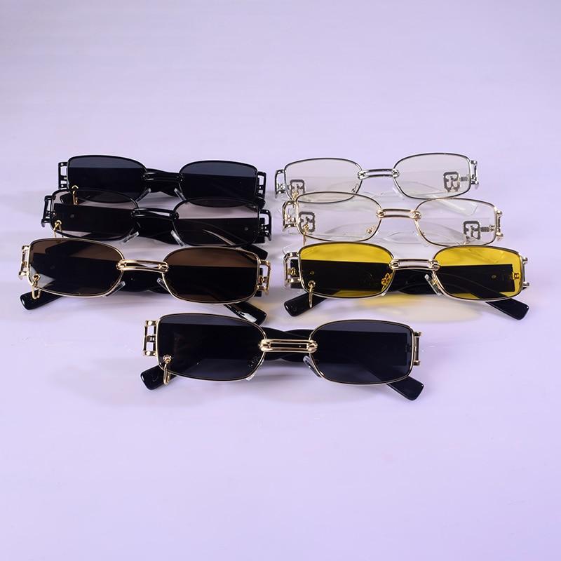Stylish Fashionable Women Sunglasses Trending & Luxury  Square Popular Design Men Glasses New Vintage Metal Black Comfortable Lenses Outdoor Travel Driving Sunglasses