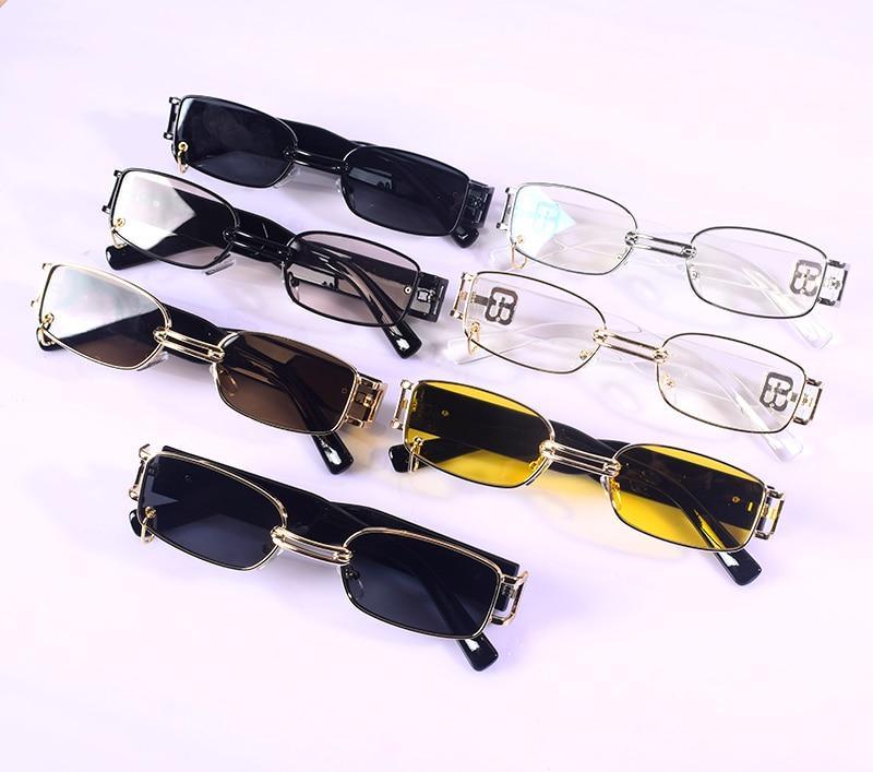 Stylish Fashionable Women Sunglasses Trending & Luxury  Square Popular Design Men Glasses New Vintage Metal Black Comfortable Lenses Outdoor Travel Driving Sunglasses