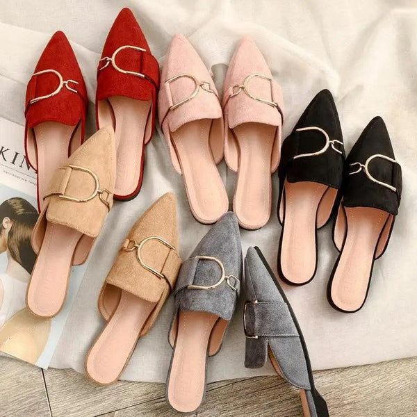Stylish New Women's Sandals Luxury Elegant Comfort Leather Colorful Sandals Women Fashion Sandals