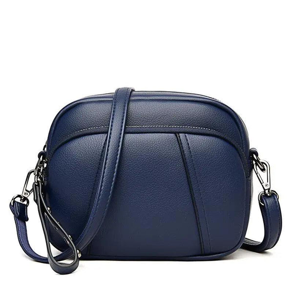 Stylish Soft Leather Women's Cross-body Bags Shoulder Bag Small Casual with Detachable Adjustable Strap Large Capacity