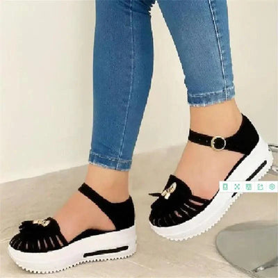 Stylish Summer Women Sandals Elegant Buckle Strap Comfortable Design For Womens