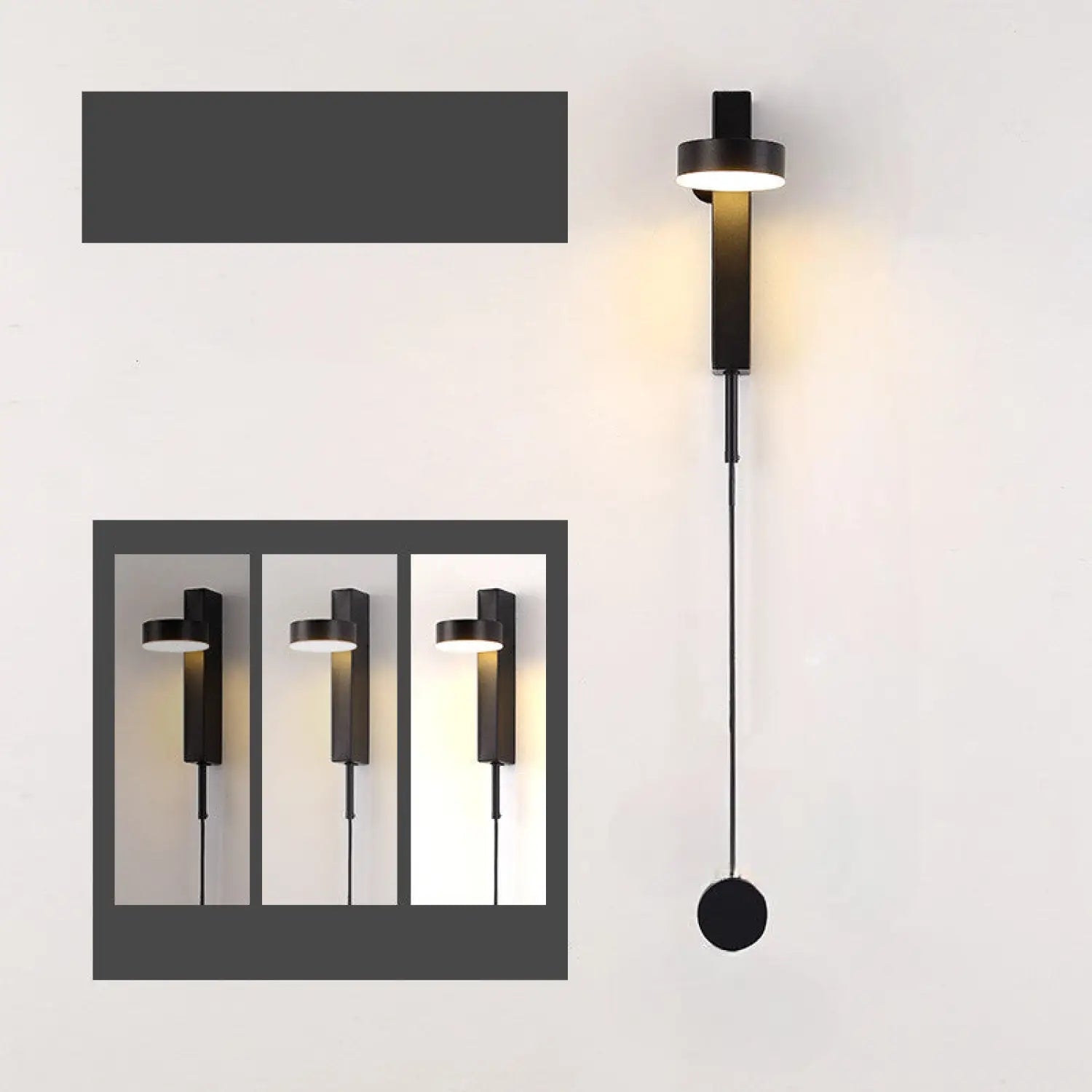 Stylish Wall Lamp for Bedroom with LED Rotating Design