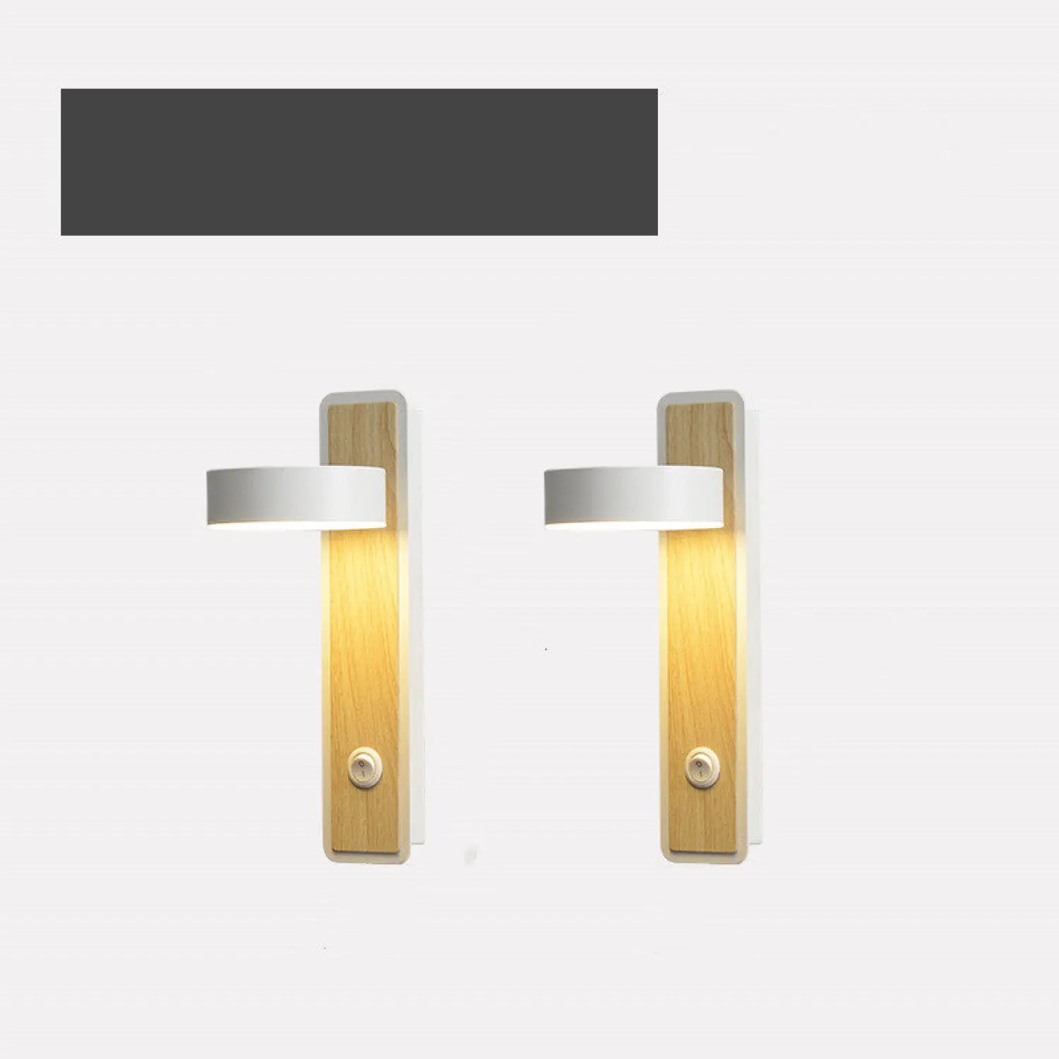 Stylish Wall Lamp for Bedroom with LED Rotating Design