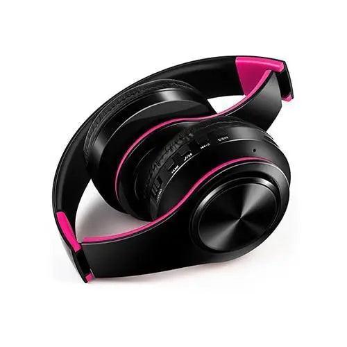 Stylish Wireless Bluetooth Headphone Stereo Headset Music Headset Foldable Wireless and Wired Stereo Headset Micro SD/TF FM For Cell Phone PC