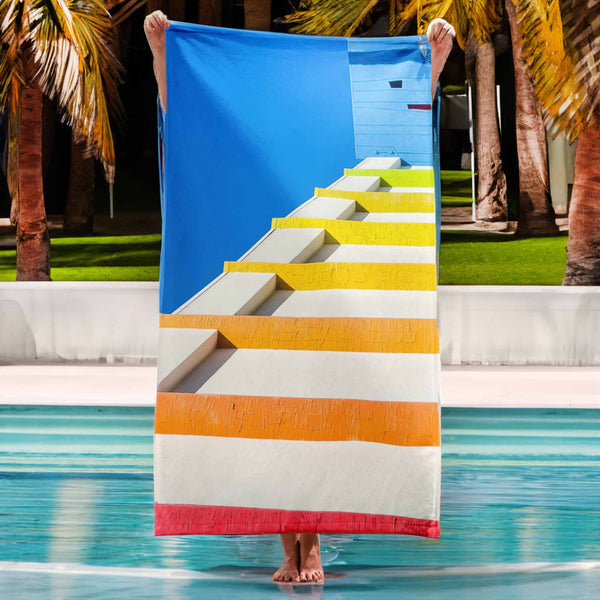 Pixel Crunch 2 - Beach Towel