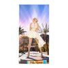 Marilyn's Palm Springs Affair - Beach Towel