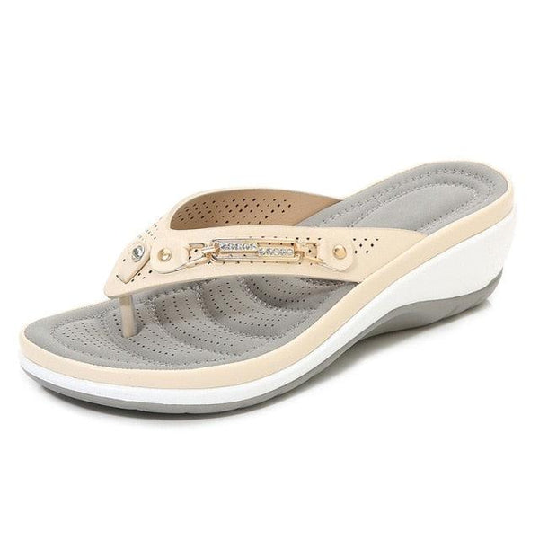 Summer Flat Sandal For Women Multicolor Handmade Retro Flowers Flip-Flops Women Slippers Cute Flat Summer Flats Sandals Women Strappy Flat Open Toe Sandals