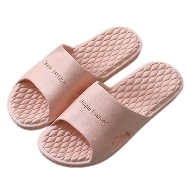 Summer Home Mens Slippers Simple Black White Shoes Non-Slip Bathroom Slides Flip Flops Indoor Women Slippers Soft Slides Slippers For Men Cloud Cushioned Slides Thick Non-Slip Pool Gym House Slipper