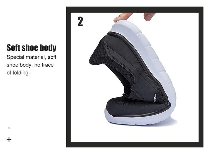 Summer Lightweight Men's Fashion Quality Breathable Outdoor Footwear Casual Ultra Lightweight Breathable Espadrilles  Walking Shoes Non Slip Athletic Fashion Shoes