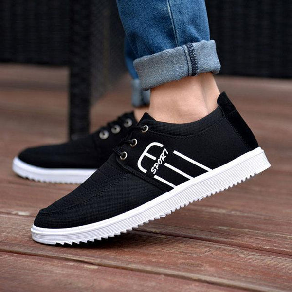Summer Mens Casual Elegant Business Shoes Breathable Canvas Shoes Fashion Casual Shoes Fashion Sneakers Breathable Comfort Walking Shoes Modern Design