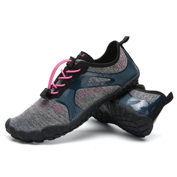 Summer Outdoor Mens Sports Water Shoes Non-Slip Beach Shoes Barefoot Upstream Shoes Quick-Dry Aqua Sock Barefoot For Beach Swim River Pool Lake Hiking Kayaking Surfing