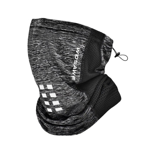 Summer Reflective Cycling Bandana Scarf Ice Silk Anti-UV Breathable Neck Buff Mountain Bike Bicycle Riding Scarf Bandana Motorcycle Bike Riding Protection Headscarf Camping Hiking Protective Face Camo Scarf Shemagh