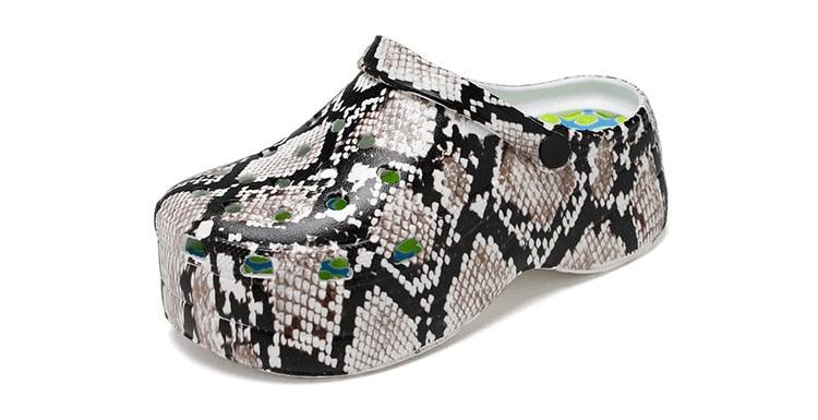 Summer Women Clogs Quick Dry Rainbow Tie Thick Wedges Garden Shoes Beach Sandals Flip Flops For Women Slipper Lightweight Home Slip On Walking Casual Art Painted Travel Holiday Shoes