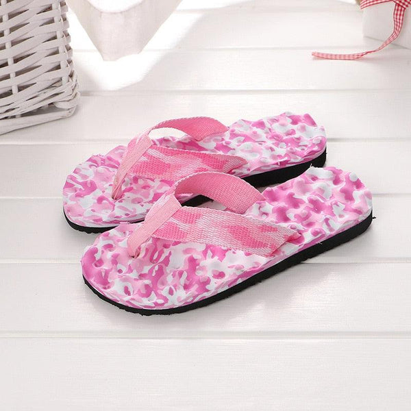 Summer Women Flip Flops Shoes Sandals Camouflage Outdoor Beach Shoes Slippers Daily Wear Casual Slippers Comfort Thong Style Flip Flops Sandals For Women With Arch Support For Comfortable Walk