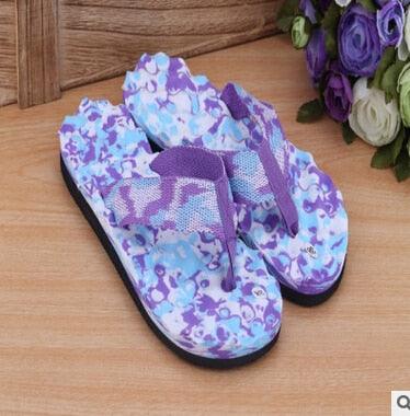 Summer Women Flip Flops Shoes Sandals Camouflage Outdoor Beach Shoes Slippers Daily Wear Casual Slippers Comfort Thong Style Flip Flops Sandals For Women With Arch Support For Comfortable Walk