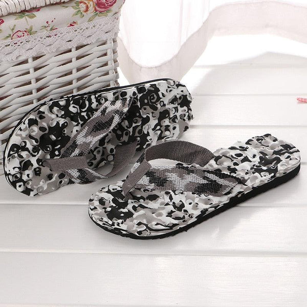 Summer Women Flip Flops Shoes Sandals Camouflage Outdoor Beach Shoes Slippers Daily Wear Casual Slippers Comfort Thong Style Flip Flops Sandals For Women With Arch Support For Comfortable Walk