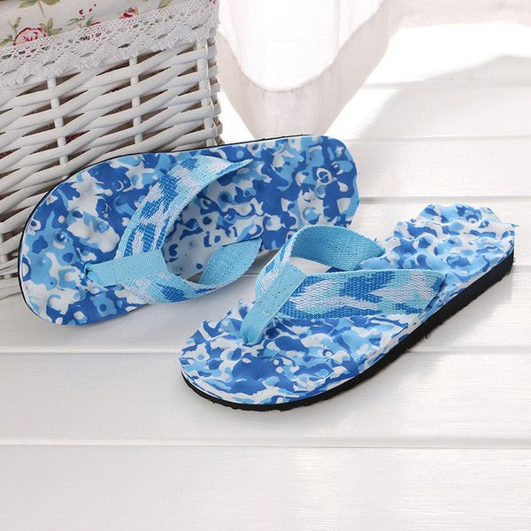 Summer Women Flip Flops Shoes Sandals Camouflage Outdoor Beach Shoes Slippers Daily Wear Casual Slippers Comfort Thong Style Flip Flops Sandals For Women With Arch Support For Comfortable Walk