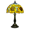 Sunflower Tiffany Lamp with Vibrant Glasswork