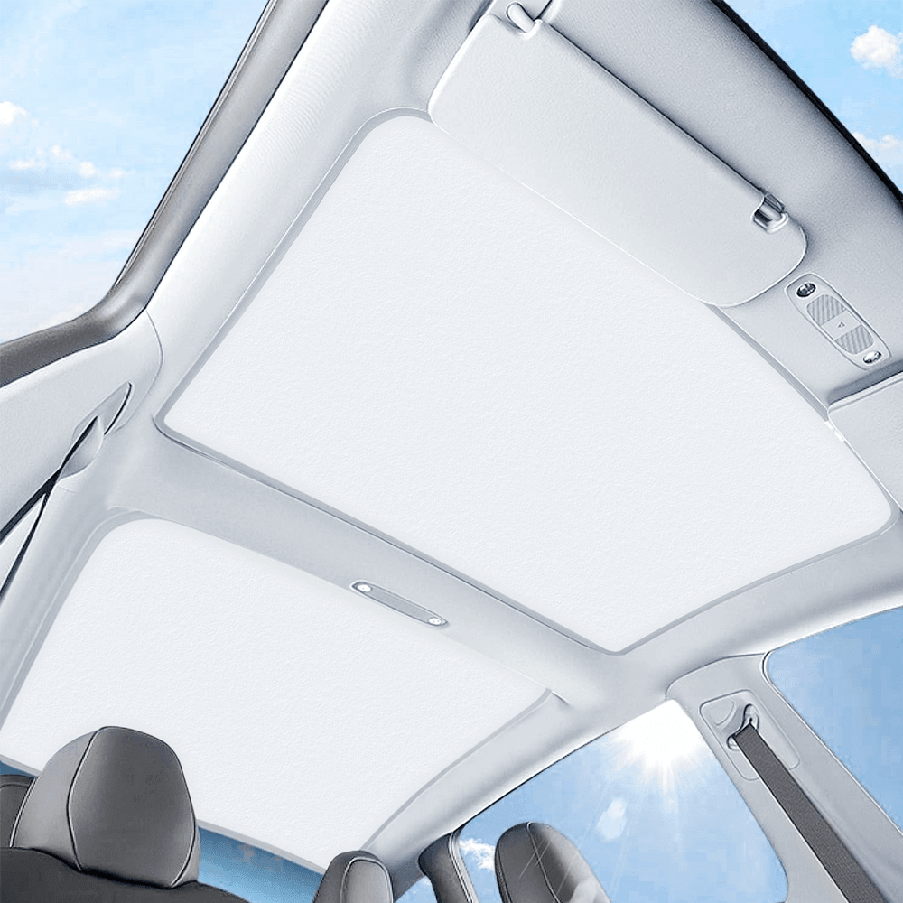 Glass Roof Sunshade for Tesla Model 3 | TESERY