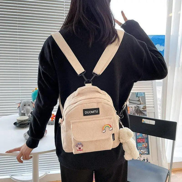 Super Cute Small Backpack Female Nice Shoulder Bags Multi-purpose Ladies Backpacks Travel Bag for Girls