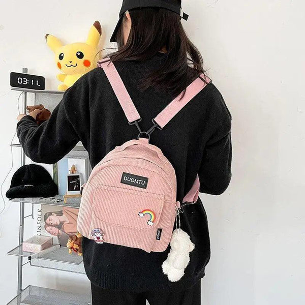 Super Cute Small Backpack Female Nice Shoulder Bags Multi-purpose Ladies Backpacks Travel Bag for Girls
