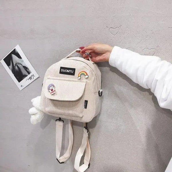 Super Cute Small Backpack Female Nice Shoulder Bags Multi-purpose Ladies Backpacks Travel Bag for Girls