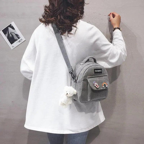 Super Cute Small Backpack Female Nice Shoulder Bags Multi-purpose Ladies Backpacks Travel Bag for Girls