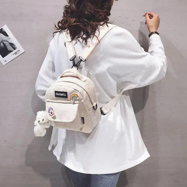 Super Cute Small Backpack Female Nice Shoulder Bags Multi-purpose Ladies Backpacks Travel Bag for Girls