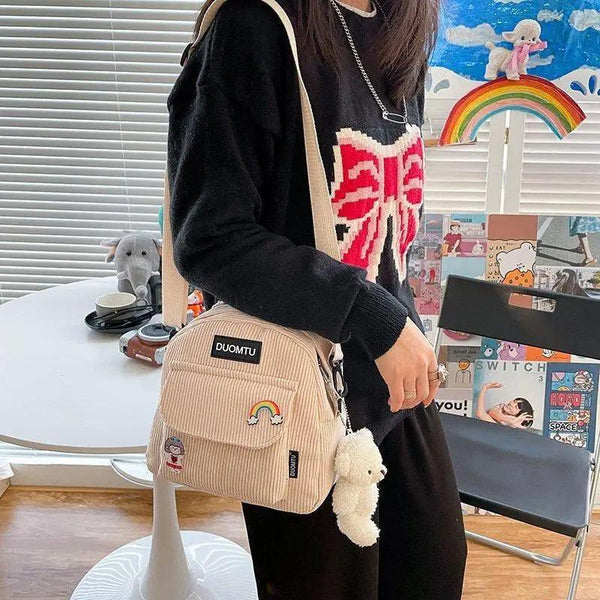 Super Cute Small Backpack Female Nice Shoulder Bags Multi-purpose Ladies Backpacks Travel Bag for Girls