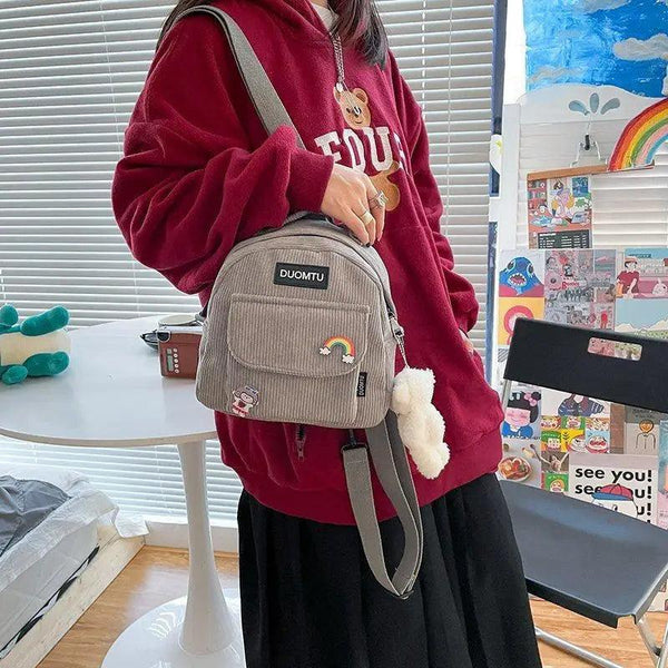 Super Cute Small Backpack Female Nice Shoulder Bags Multi-purpose Ladies Backpacks Travel Bag for Girls