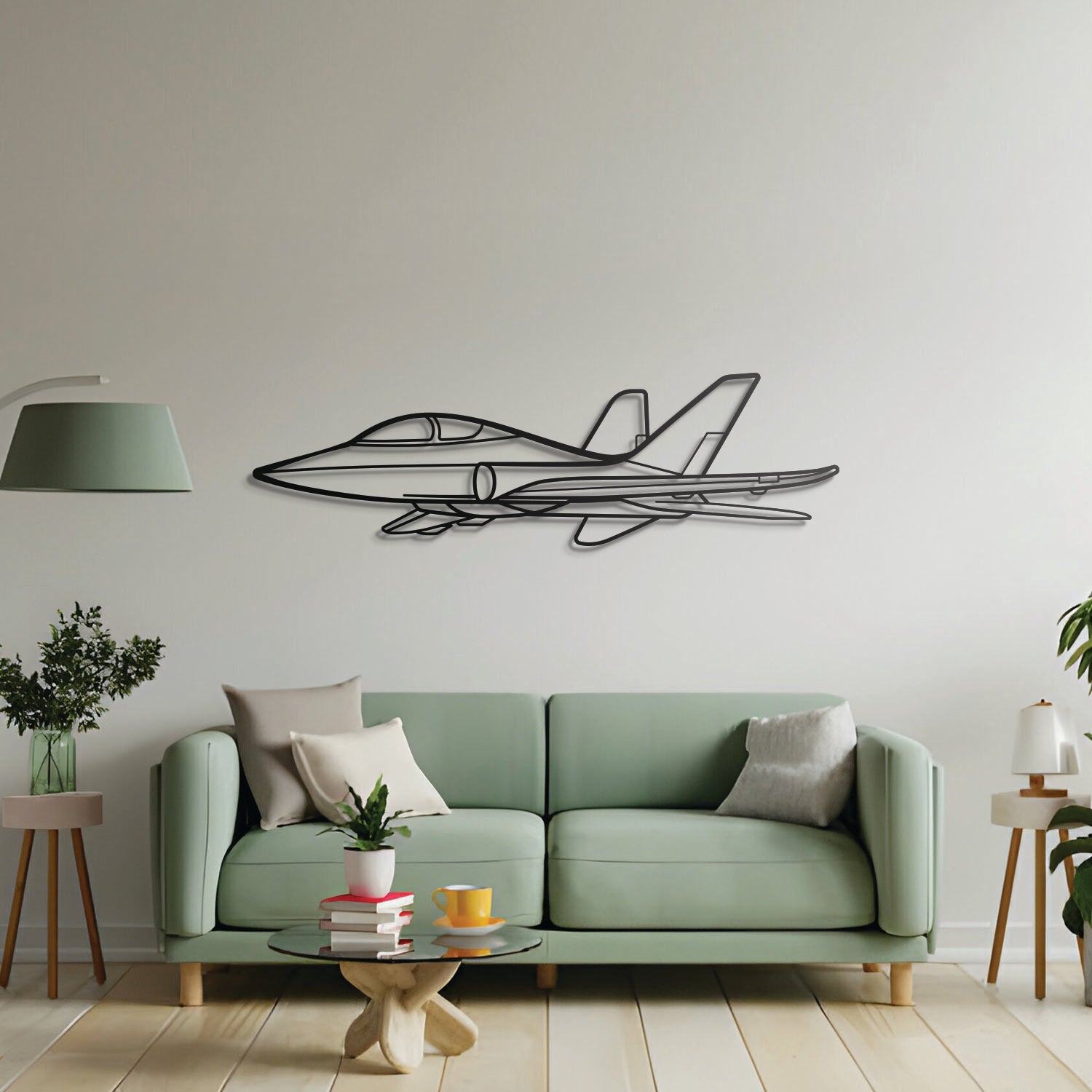 Super Scorpion Metal Aircraft Wall Art - NCP0398