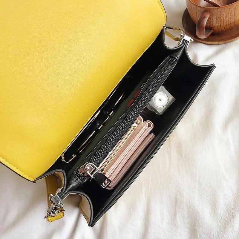 Super Stylish Square bag For Females High quality PU Leather Women's Designer Handbag Travel Shoulder Bag