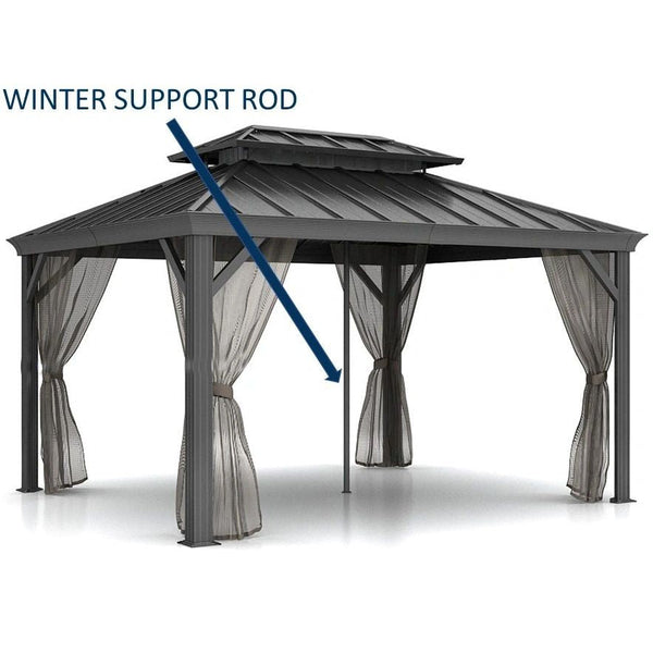 Shade N' Shelters Hardtop Gazebo Winter Roof Support Rod