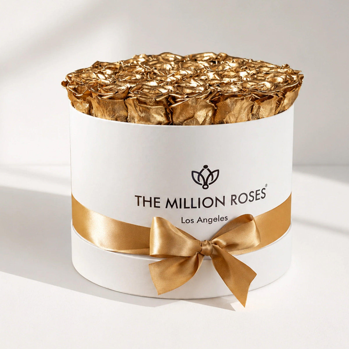 Supreme White Box | Gold Roses