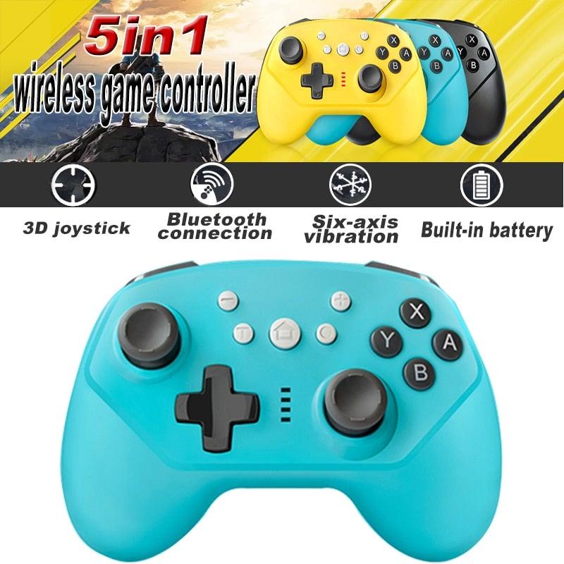 Sustainable Pro Wireless Joystick Bluetooth Gamepad Controller Vibration Compatible With PC Laptop