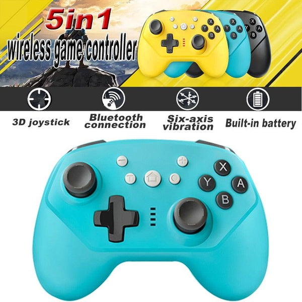 Sustainable Pro Wireless Joystick Bluetooth Gamepad Controller Vibration Compatible With PC Laptop