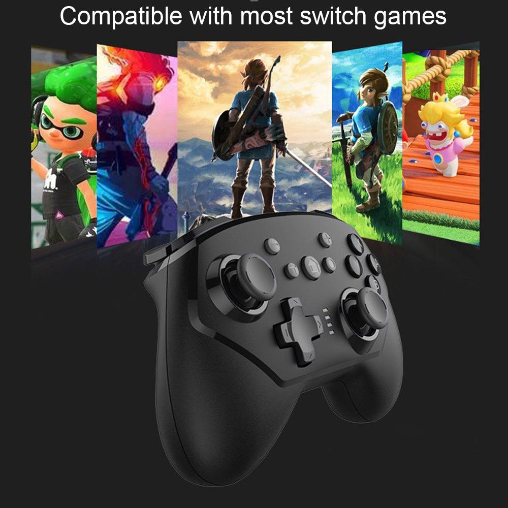 Sustainable Pro Wireless Joystick Bluetooth Gamepad Controller Vibration Compatible With PC Laptop