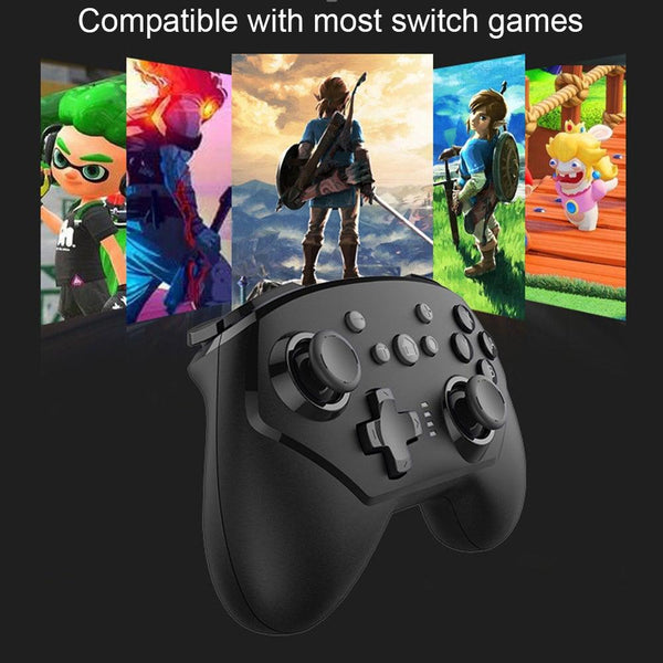 Sustainable Pro Wireless Joystick Bluetooth Gamepad Controller Vibration Compatible With PC Laptop
