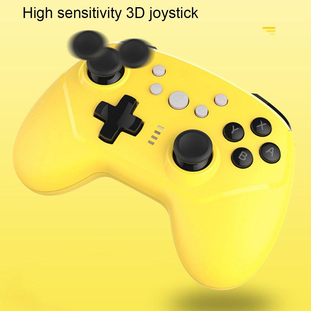 Sustainable Pro Wireless Joystick Bluetooth Gamepad Controller Vibration Compatible With PC Laptop