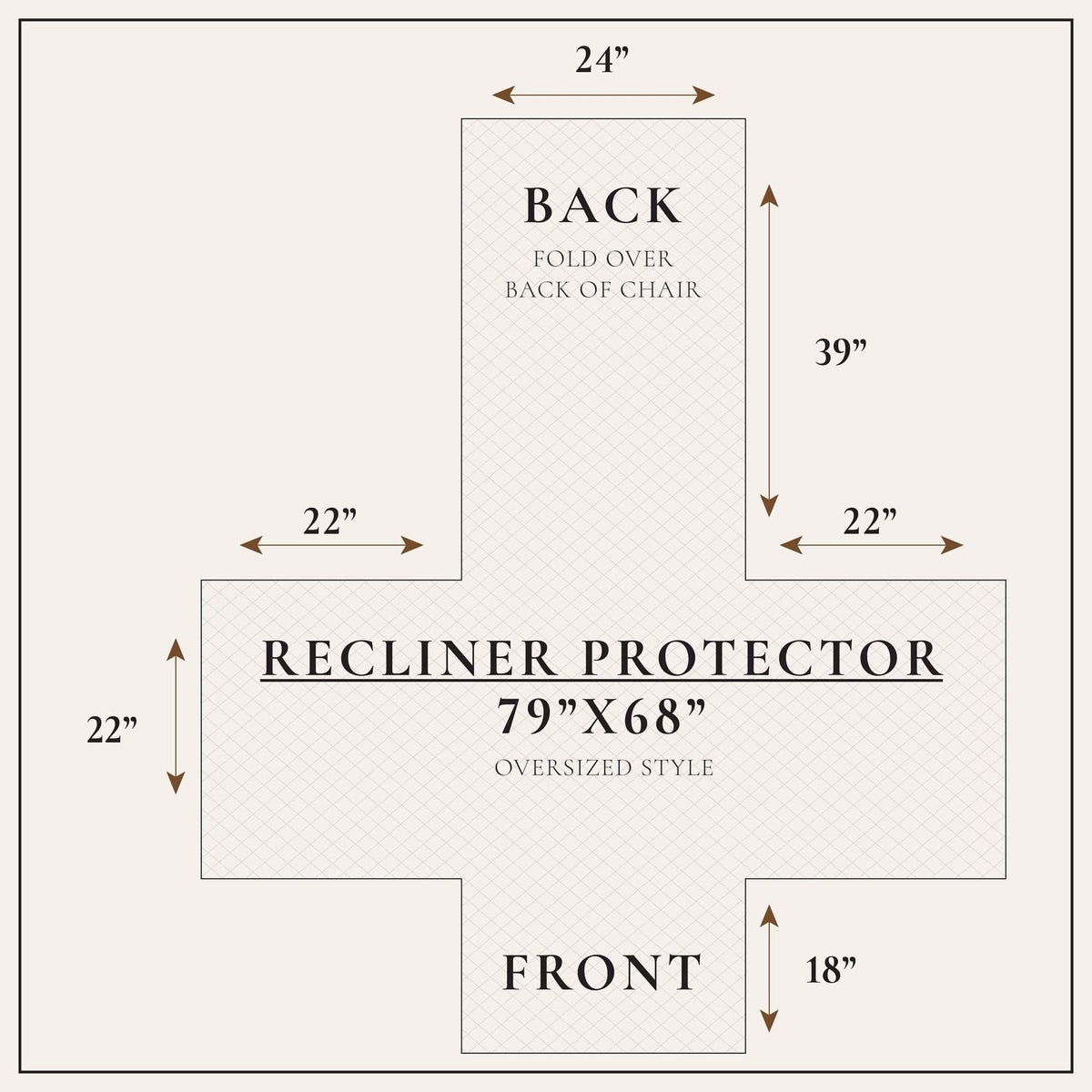 Reversible Floral Patchwork Furniture Protector - Maribel Collection