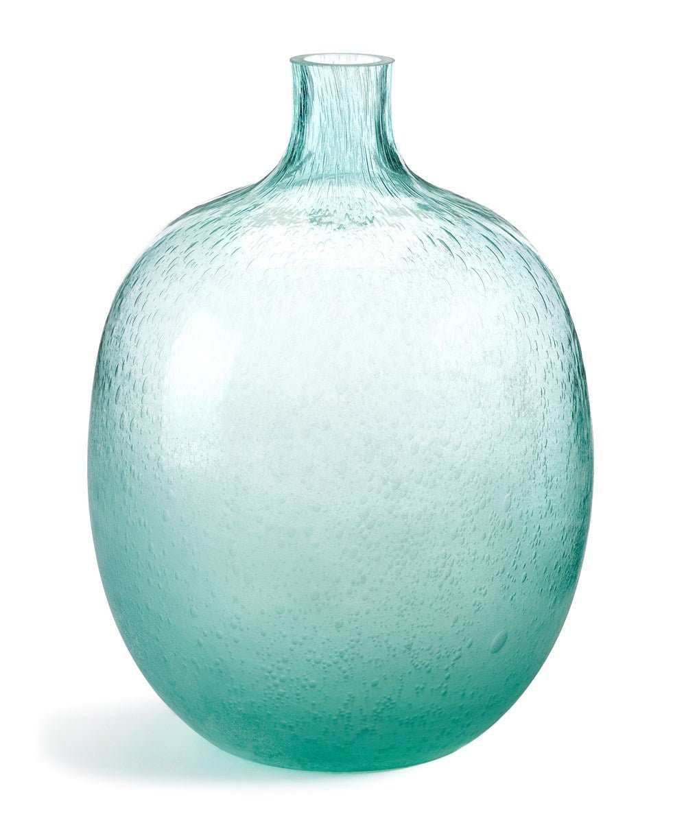 Swirled Glass Vase