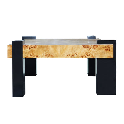Bromo Coffee Table - Natural Burl