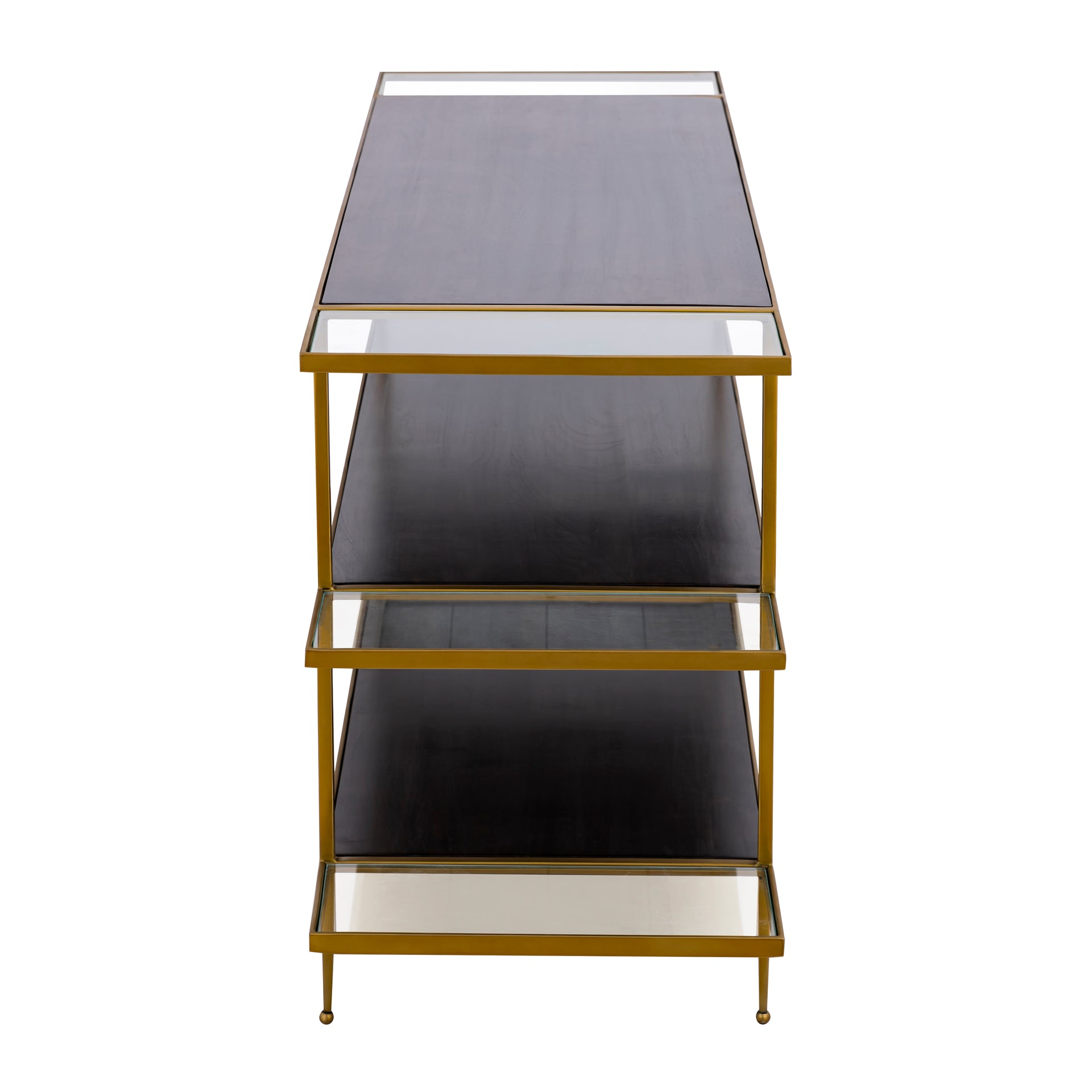 Carrick Console Table - Dark Mahogany