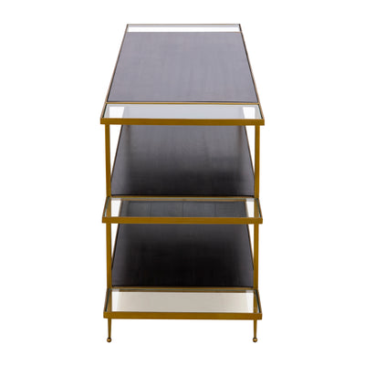 Carrick Console Table - Dark Mahogany
