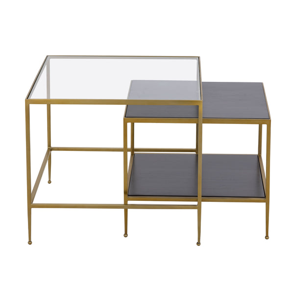 Carrick Nesting Table - Set of 2 Dark Mahogany