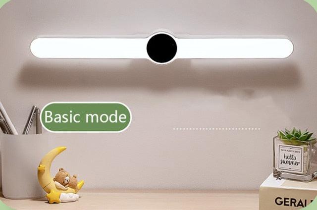 Table Lamp Table Clock USB Lamp Magnetic Led Desk Lamp Study Office Light Rechargeable Bedroom Bedside Children Lamp Decorative Table Lamp Cute Study Lamps for Bedroom Décor