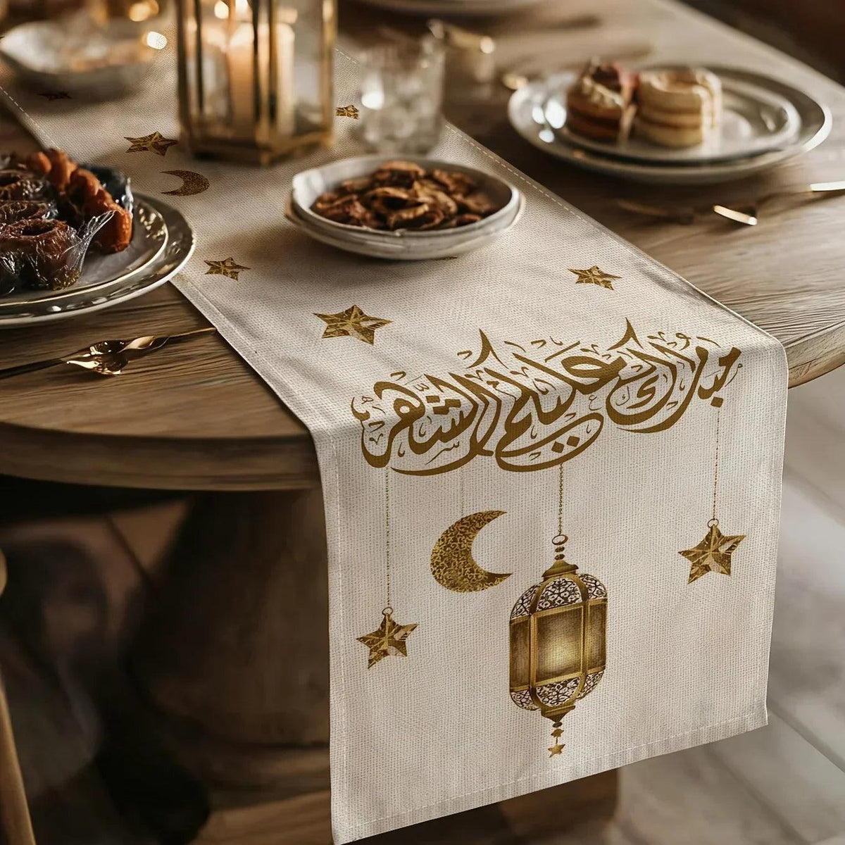 Table Runner - Rectangular Cotton Linen Rectangular